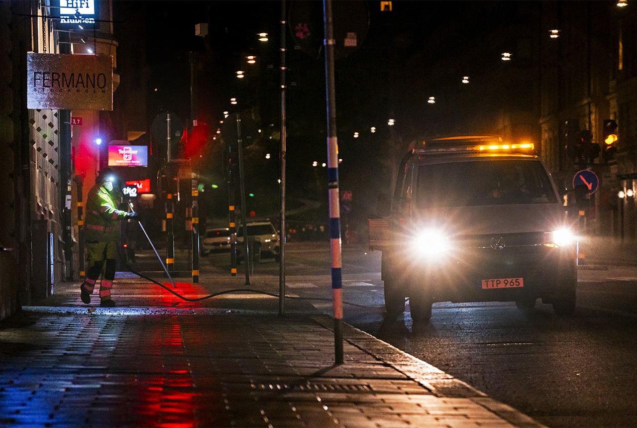 De håller Stockholms gator rena