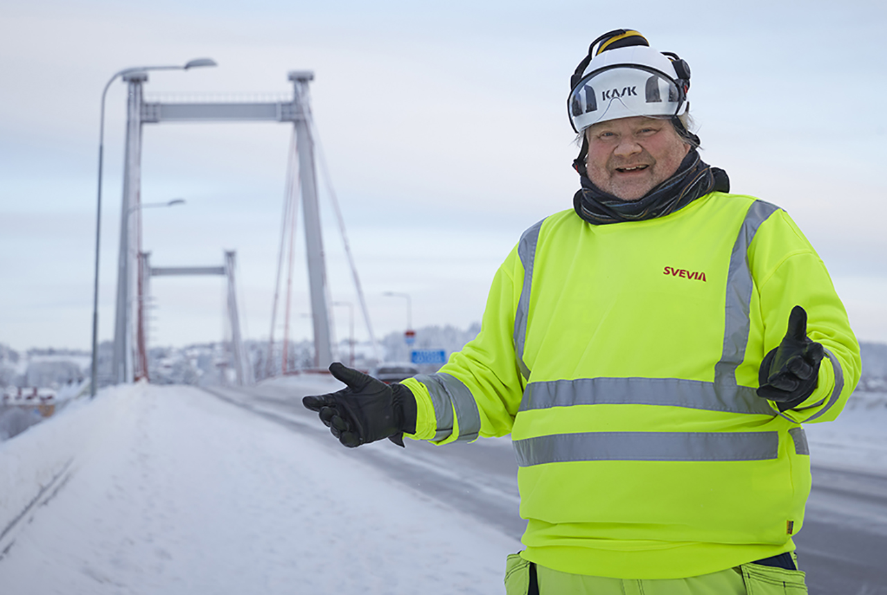 Han har byggt broar jorden runt - nästa utmaning finns i Strömsund